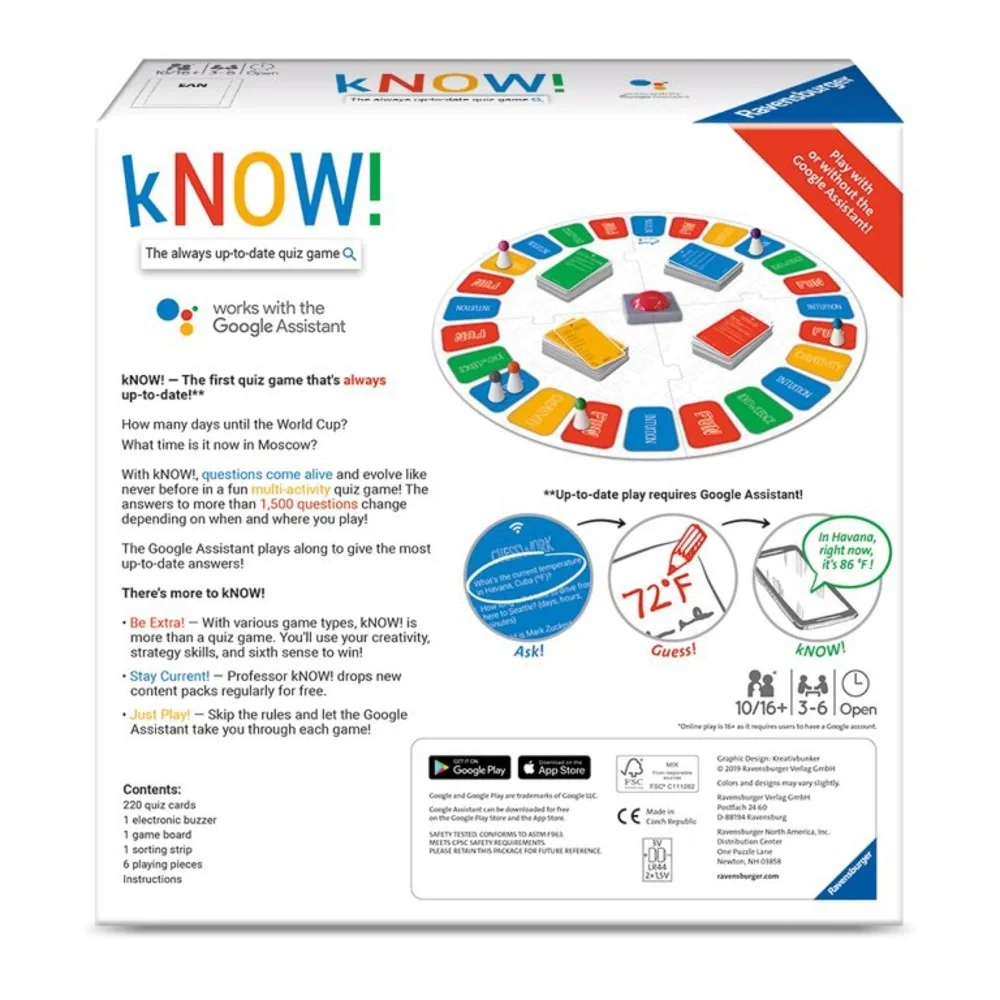 Know RAVENSBURGER Board game